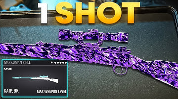 new *ONE SHOT* KAR98 CLASS is BROKEN in WARZONE! 😍 (Best KAR98 Class Setup) - BO6