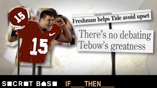 Tim Tebow’s college choice altered 4 national titles & gave Alabama a dynasty | If Then screenshot 4