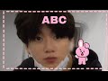 Learn the alphabet with jungkook