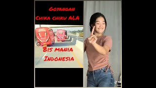 Yang lagi viral || goyangan tiktok Chika chiku ALA bis mania Indonesia