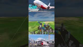 Flight Simulator 3D Plane Mobile Game #flight  #flightsimulator  #ytshorts screenshot 5