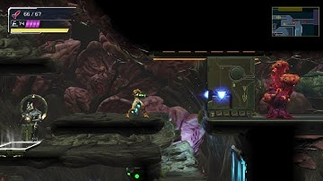 Metroid Dread - Ferenial: Ice Missiles Destroy Fire Blockade Plant Structures Nin Switch Gameplay