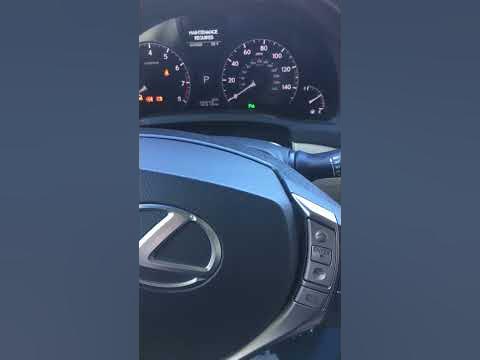 2014 Lexus RX 350 maintenance required light reset oil change life