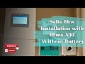Solis 8kw Complete Installation Without Battery With Longi Himo X10