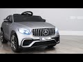 Mercedes GLC 63S AMG 12v Battery Electric Ride On Car For Kids with Parental Remote Control