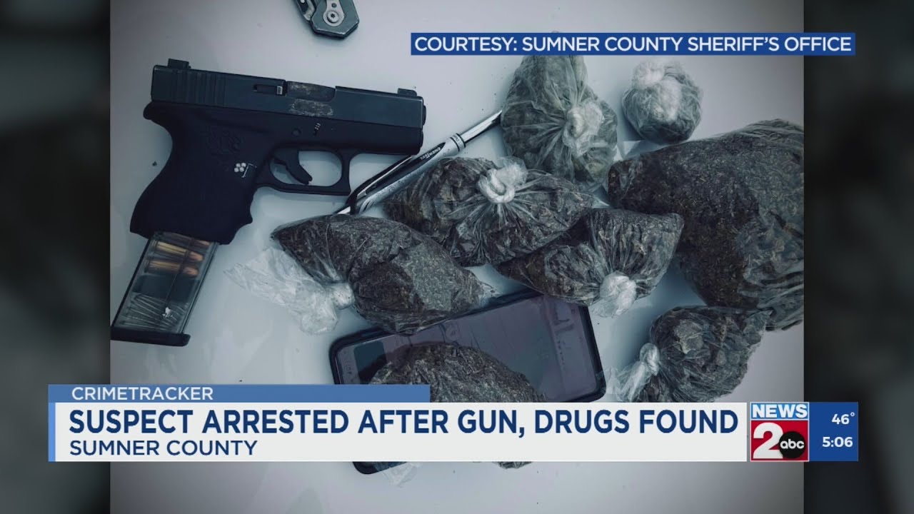 Man arrested after gun, drugs found during Sumner County traffic stop ...