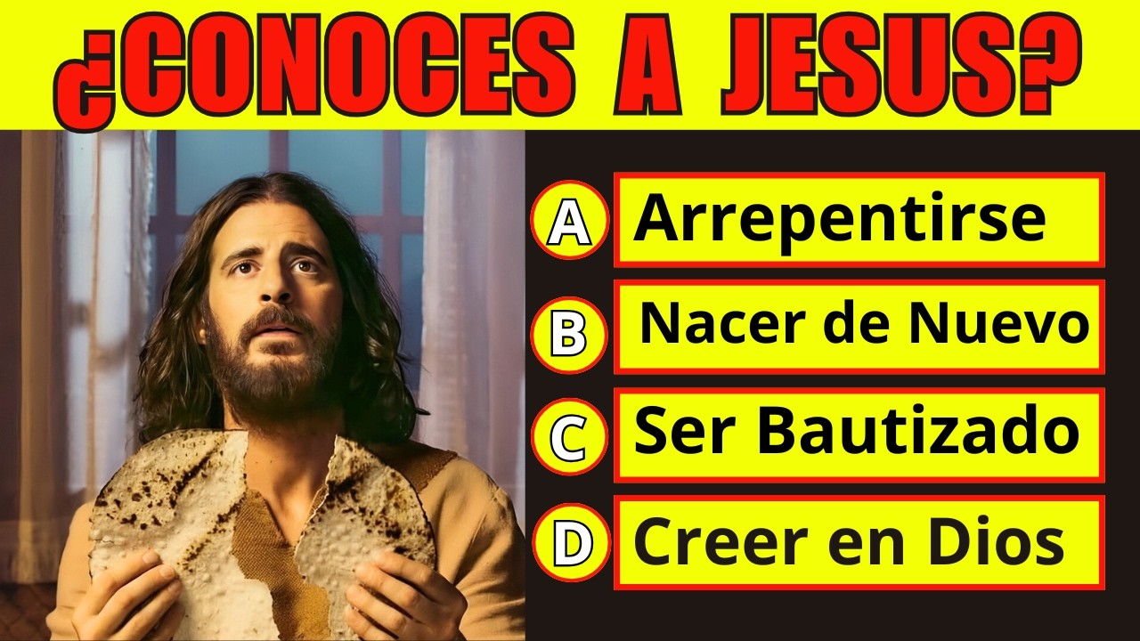 ENSEÑANZAS DE JESUS CON 50 PREGUNTAS DEL NUEVO TESTAMENTO/ Reto Biblico Divertido