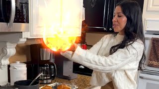 Cooking for my white boyfriend and his mom 🔥😭 FULL VIDEO