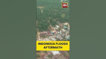 Aerial Visuals Show Aftermath of Deadly Indonesian Flash Floods And Landslides | India Today