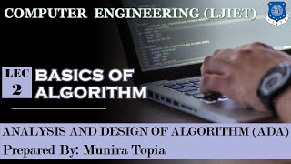 Lec-02_Basics of Algorithm | Analysis and Design of Algorithm | Computer Engineering