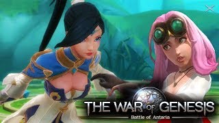 CHECK OUT THIS NEW MOBILE GAME! | The War of Genesis screenshot 3