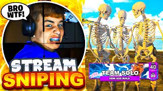i stream sniped with 3 SKELETON MASCOTS in NBA 2K22... STREAMER THREATENS TO BOOT TEAMMATE OFFLINE!