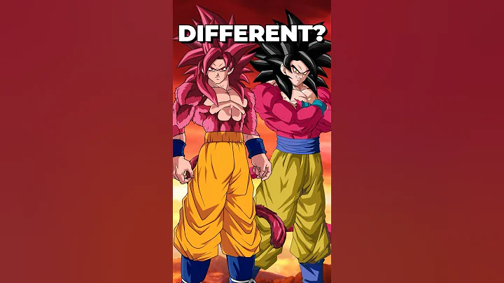 Super Saiyan 4 DIFFERENCES in Daima and GT?! #dbz #shorts #recommended