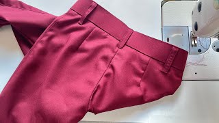 pant stitching l gents pant stitching | mens pant stitching | how to sewa a trouser