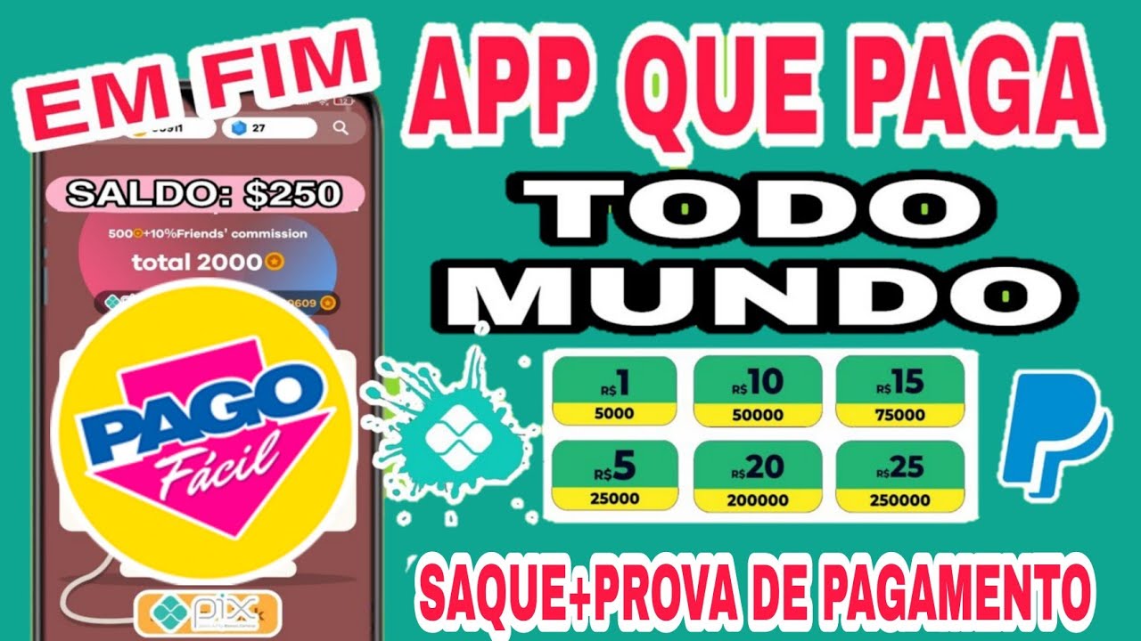 Jogo Paga no Pix Paypal $100 em Minutos ASSISTINDO VÍDEOS√ Melhor App Para Ganhar Dinheiro