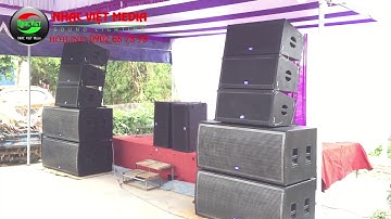 Dàn loa array công suất lớn tức ngực 0902.687898