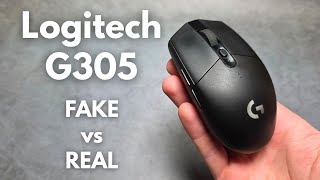 FAKE vs Real - Logitech G305 Wireless Mouse - How to Tell Apart