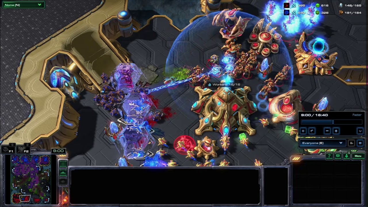 Protoss Neeblet vs  Zerg Reynor in StarCraft 2