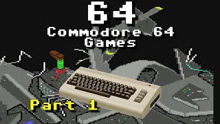 64 Commodore 64 Games I Grew Up With - Part 1