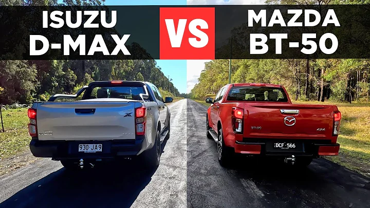 Drag Race: 2025 Isuzu D-Max vs Mazda BT-50 – 0-100 & comparison