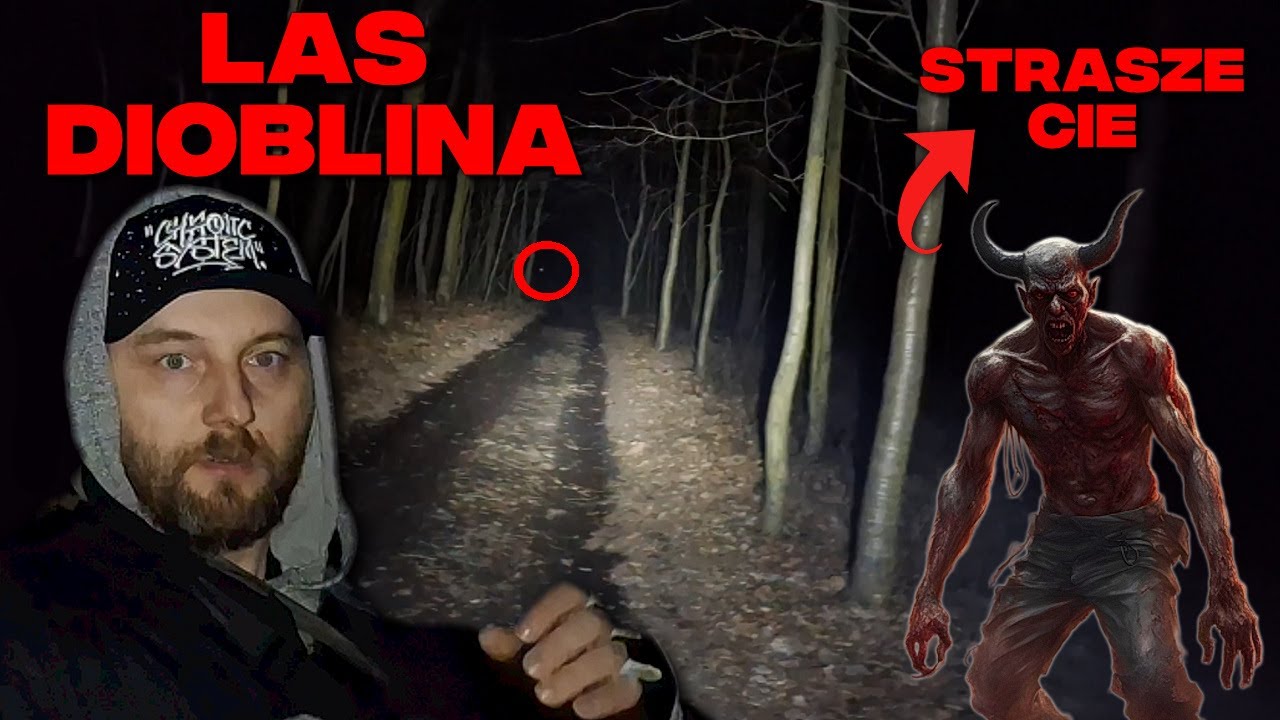 Poczułem obecność złego DUCHA naprawdę spotkałem go porażające las Dioblina