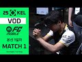 본선 1라운드, 전남 Ahina vs 세종 이원상 | FC 모바일 | 2025 대한민국 이스포츠 리그(KEL)