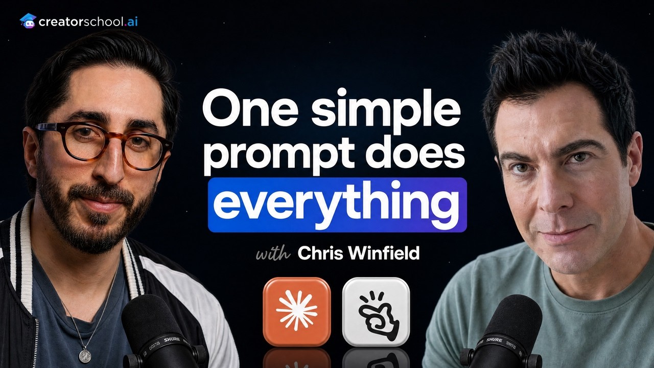 How to build a complete marketing strategy from one AI Prompt | Chris Winfield