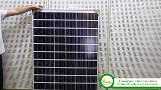 ▷ Paneles solares de 200w. Usos que se le dan.