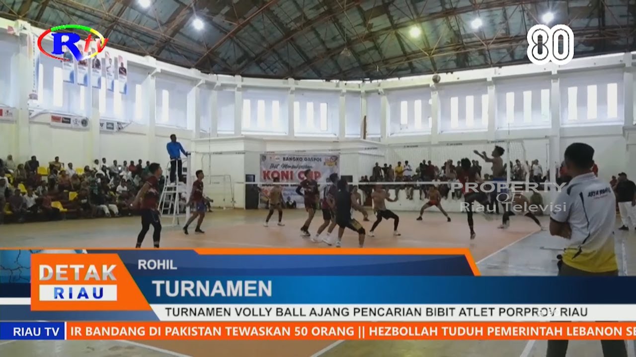 TURNAMEN VOLLY BALL AJANG PENCARIAN BIBBIT ATLIT PORPROV RIAU