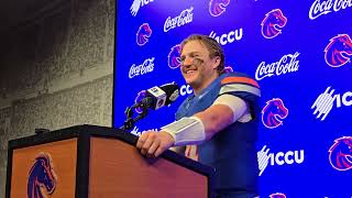 Post Utah State Press Conference With Boise State QB, #4 Maddux Madsen 10/03/2026