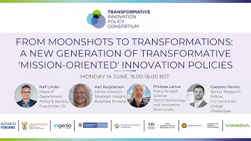 OLS | 14 Jun 2021 | New Generation of Transformative ‘Mission-Oriented’ Innovation Policies