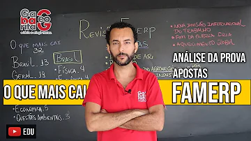O que levar vestibular Famerp?