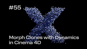 Cinema 4D Quick Tip #55 - Morph Clones with Dynamics in Cinema 4D (Project File on Patreon)