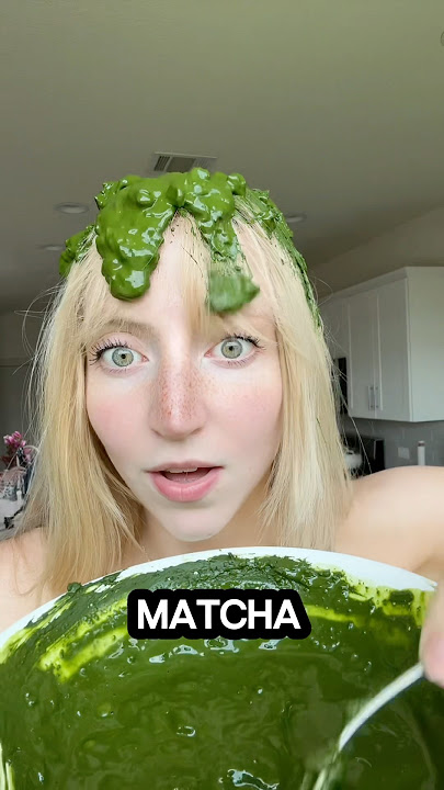 Will matcha dye my blonde hair GREEN? 😳