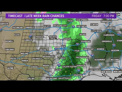 DFW Weather: How much rain will North Texas see this week - YouTube