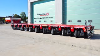 Faymonville -  ModulMAX with 450t axle load (4+6 axles, G-Modul w/ V-40 gooseneck)
