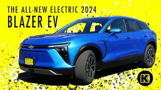 The Futuristic 2024 Chevrolet Blazer EV: Walkaround Video