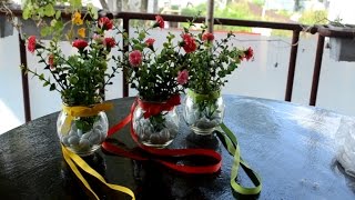 DIY | Украшение для вашего дома, цветы и ленты