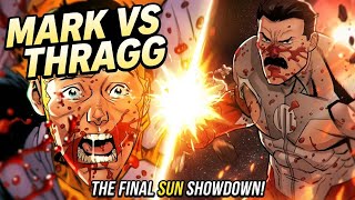 Mark Grayson Vs Thragg The Sun Fight  Invincible Comic Edit 4k