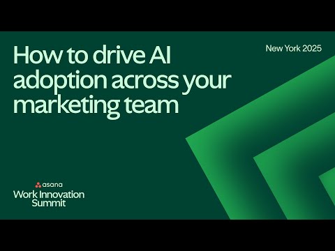 How to drive AI adoption across your marketing team