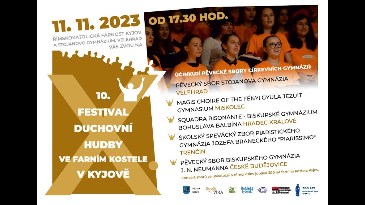 Festival duchovní hudby, 11. 11. 2023