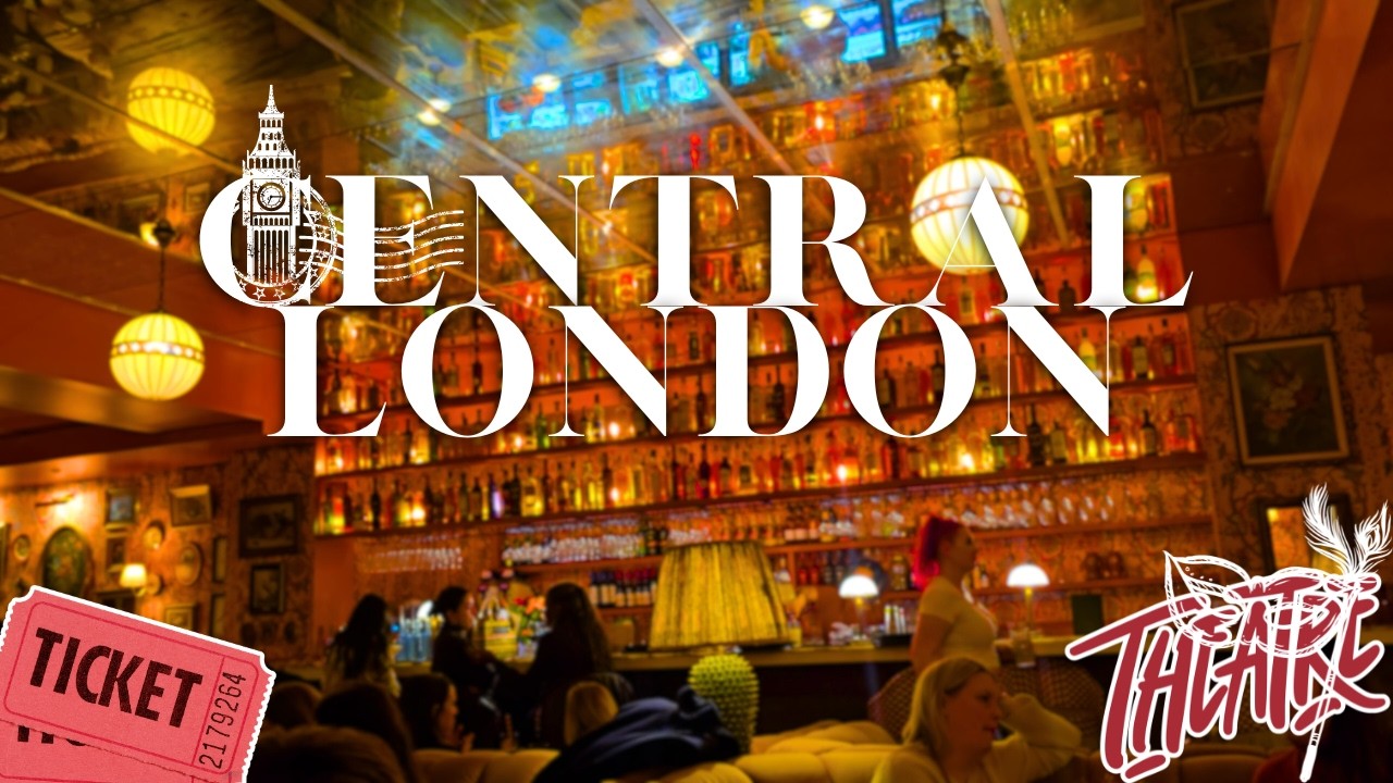 London DUSK stroll | Restaurants & Theatres |Southbank, Fleet Street, High Holborn, Tottenham Court🎭