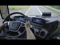 All New Mercedes ACTROS L 2022 - Cabin Presentation and Highway Driving