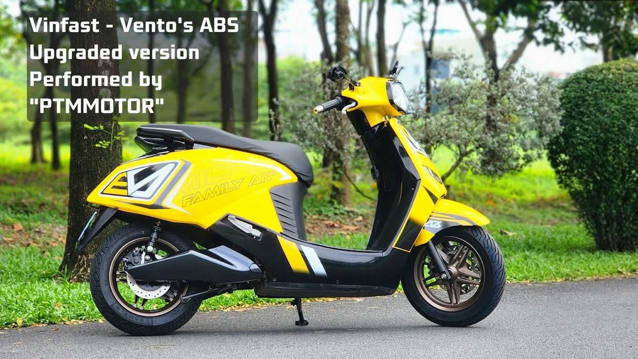 Vinfast-Vento's ABS - Upgraded To Be More Complete - Được nâng cấp để hoàn thiện hơn - PTMMOTOR