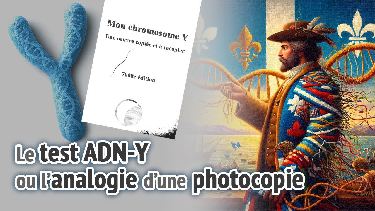 Test ADN-Y - analogie d'une photocopie
