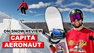 Capita Aeronaut Snowboard  On Snow Review