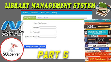 CODERBABA | Library Management System Project in ASP.NET |  Part-5