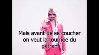 Video thumbnail of "Sébastien Patoche - La tournée du patron (paroles)"