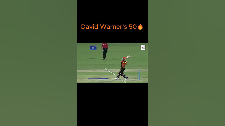 David Warner’s 50🔥 vs CSK | SRH Powerplay Blitz