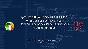 Sistema de clasificados con Laravel 10 - Video 13 -  Configuración terminada